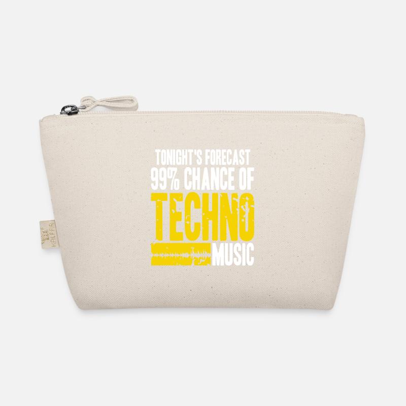 Tonight's Forecast 99% Chance Techno Music Bio-Täschchen