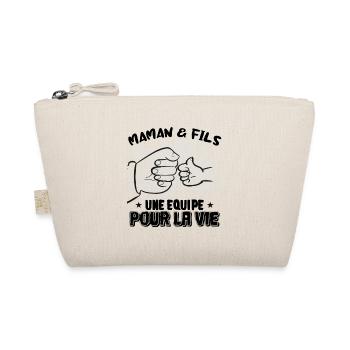 Meilleure équipe pour la vie Maman et fils - Trousse biologique - nature - Devant