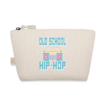 Old School Hip Hop Awesome Retro Vintage Designs - Bio-Täschchen - Natur - Vorne