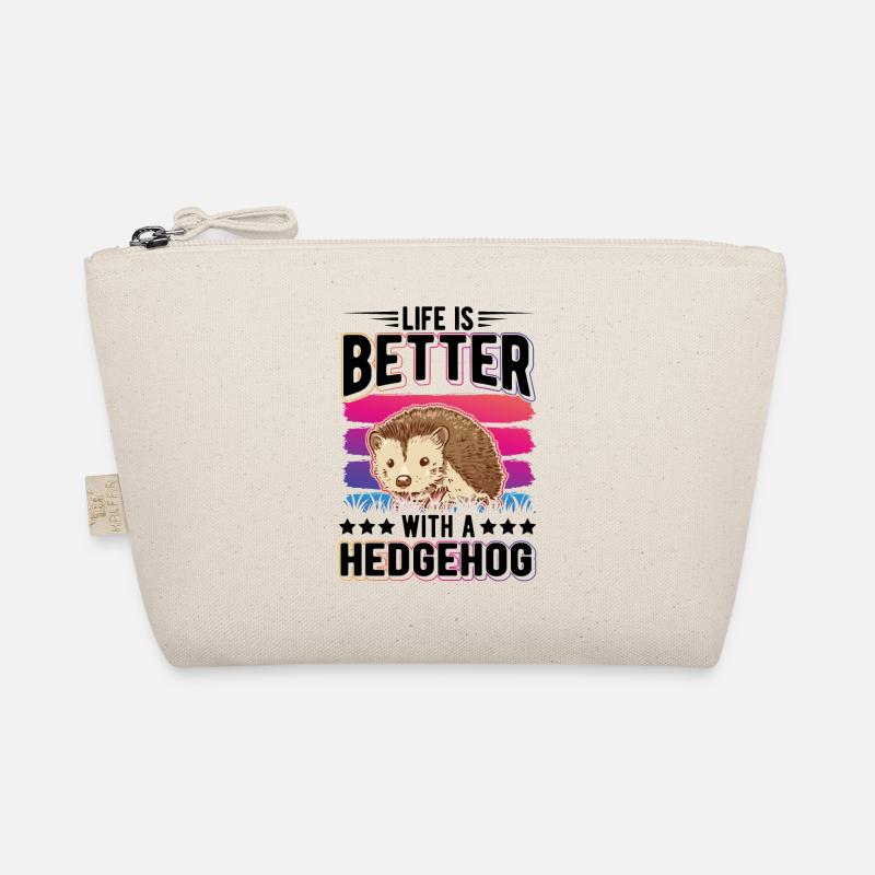 La vie est meilleure avec un hérisson Igel Trousse biologique