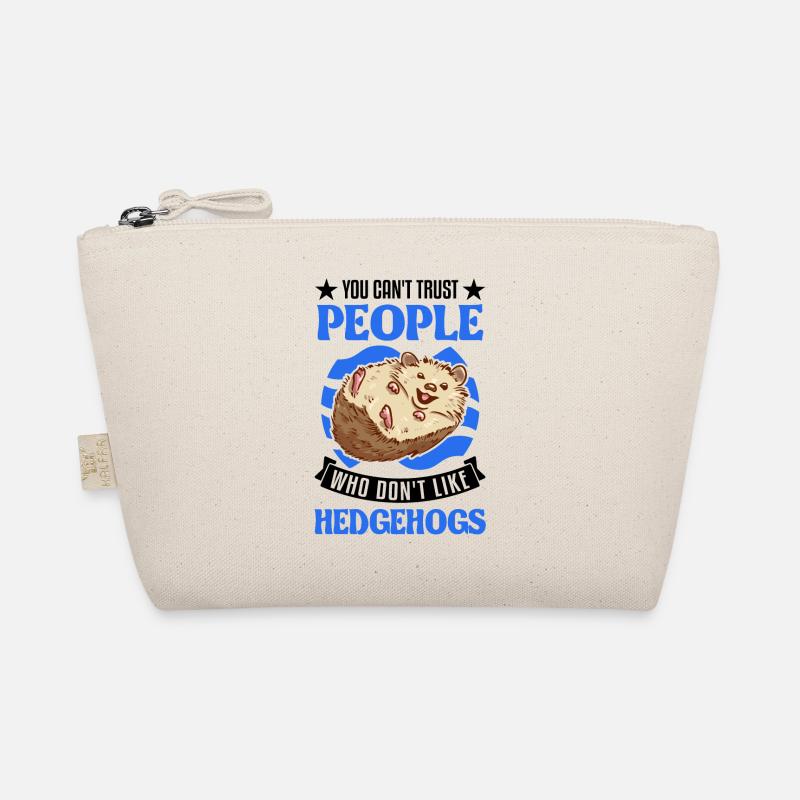 Hedgehog Gift Spiny Hedgehog Organic Pouch