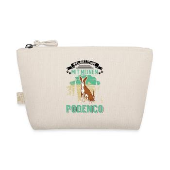 Podenco Spanischer Windhund Ibizan Hound - Bio-Täschchen - Natur - Vorne