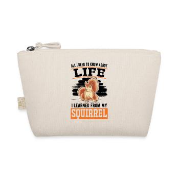 Cadeau Écureuil Gris Écureuil - Trousse biologique - nature - Devant