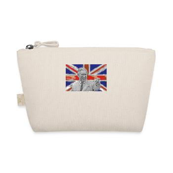British Royal Family King Charles III Long Live Th - Organic Pouch - nature - Front