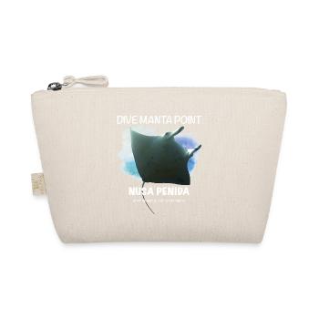 Gift Idea Dive Manta Point Nusa Penida - Organic Pouch - nature - Front