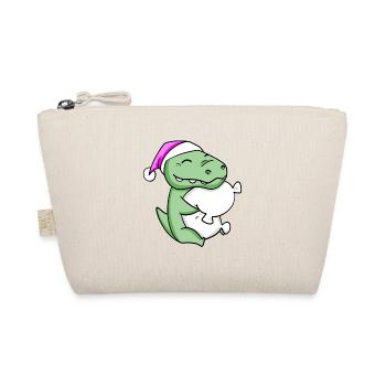 Crocodile avec oreiller et bonnet de couchage - Trousse biologique - nature - Devant