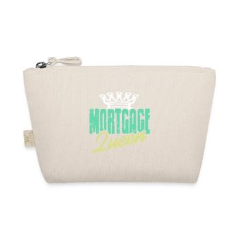 Hypothèque QUEEN Cool Rétro Vintage Banker T-Shirt - Trousse biologique - nature - Devant