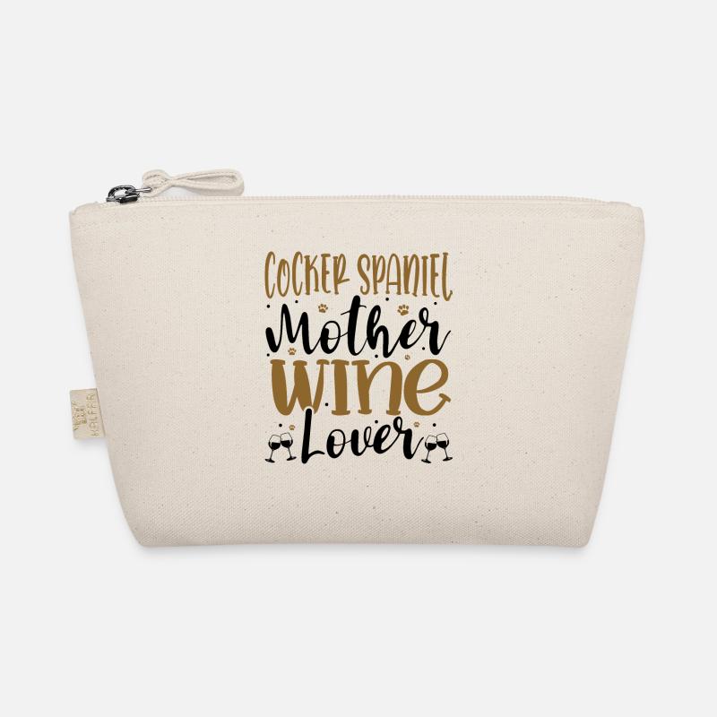 Wine Lover COCKER SPANIEL Mother Organic Pouch