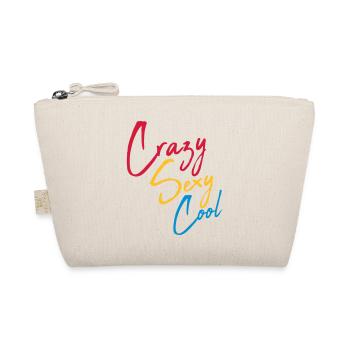 crazy sexy cool Design - Bio-Täschchen - Natur - Vorne