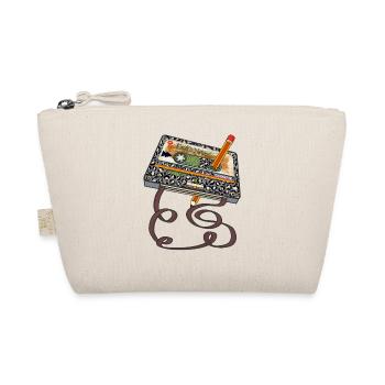80s 90s Cassette Tape Pencil Throwback Retro Vinta - Trousse biologique - nature - Devant
