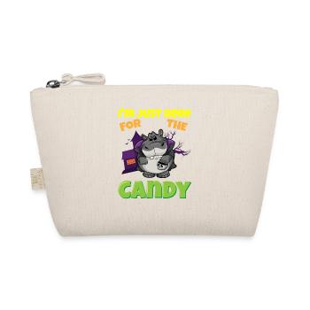 Je suis juste ici pour la bête d’Halloween effrayante de bonbons - Trousse biologique - nature - Devant