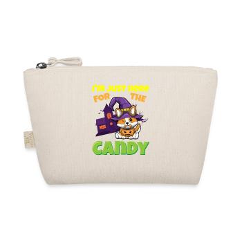 Je suis juste ici pour la bête d’Halloween effrayante de bonbons - Trousse biologique - nature - Devant