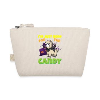 I'm Just Here For The Candy Scary Halloween Beast - Bio-Täschchen - Natur - Vorne