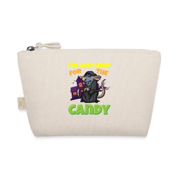 I'm Just Here For The Candy Scary Halloween Beast - Bio-Täschchen - Natur - Vorne