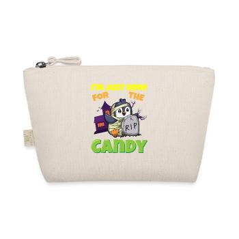 Je suis juste ici pour la bête d’Halloween effrayante de bonbons - Trousse biologique - nature - Devant