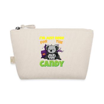 I'm Just Here For The Candy Scary Halloween Beast - Bio-Täschchen - Natur - Vorne