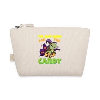 Je suis juste ici pour la bête d’Halloween effrayante de bonbons - Trousse biologique - nature - Devant