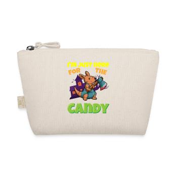I'm Just Here For The Candy Scary Halloween Beast - Bio-Täschchen - Natur - Vorne