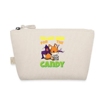 Je suis juste ici pour la bête d’Halloween effrayante de bonbons - Trousse biologique - nature - Devant