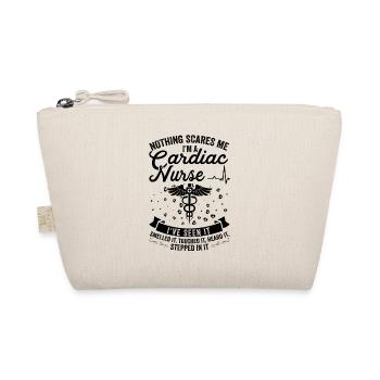 Nothing Scares Me - Heart Nurse - Organic Pouch - nature - Front
