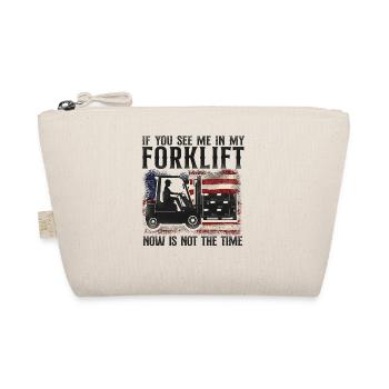 Certified Forklift Truck Operator - Organic Pouch - nature - Front