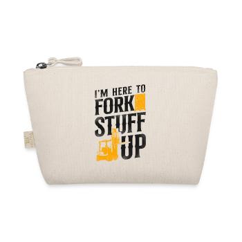 Certified Forklift Truck Operator - Organic Pouch - nature - Front