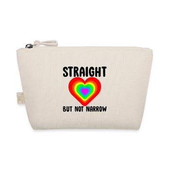 Straight But Not Narrow 2 - Organic Pouch - nature - Front