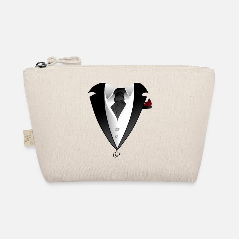 Costume avec veste cravate design Trousse biologique