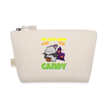 Je suis juste ici pour la bête d’Halloween effrayante de bonbons - Trousse biologique - nature - Devant