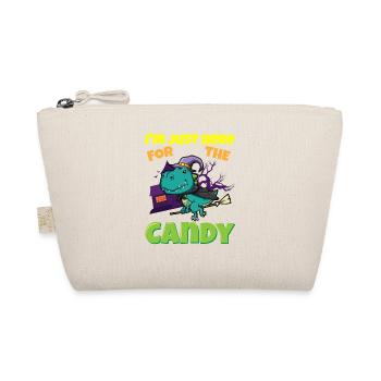 Je suis juste ici pour la bête d’Halloween effrayante de bonbons - Trousse biologique - nature - Devant