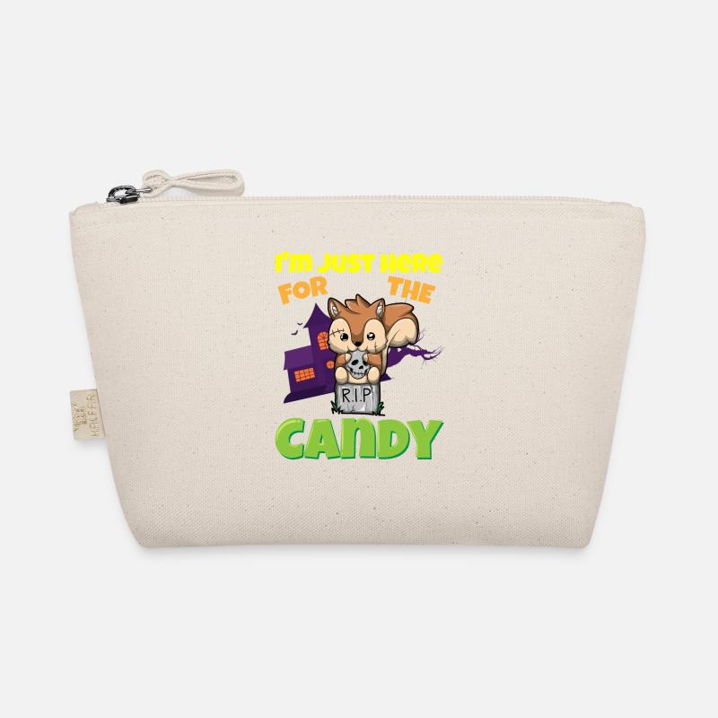 I'm Just Here For The Candy Scary Halloween Beast Bio-Täschchen