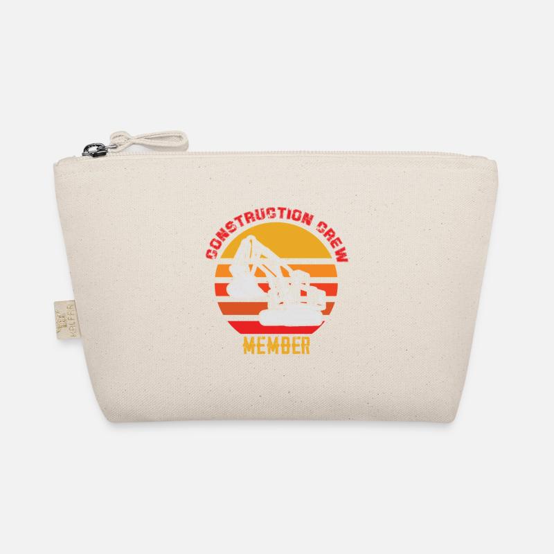 Construction worker Excavator construction crew Organic Pouch