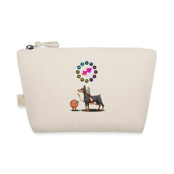 Drôle d’amoureux des chiens Horoscope Sagittaire Signe du zodiaque - Trousse biologique - nature - Devant