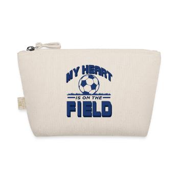 My Heart Is On The Field - Bio-Täschchen - Natur - Vorne