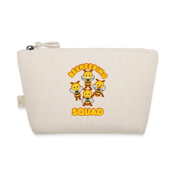 Beekeeper Squad Cute Bee Honey Nature Wildlife - Organic Pouch - nature - Front