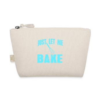 Just Let Me Bake Funny Retro Baker T-Shirt - Trousse biologique - nature - Devant