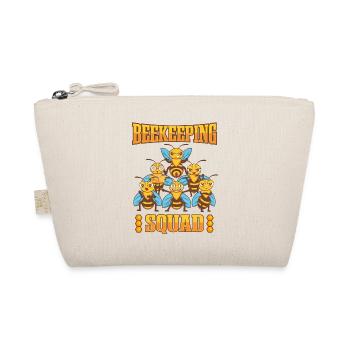 Beekeeping Squad Ironic Saying Beekeeper Honey - Organic Pouch - nature - Front