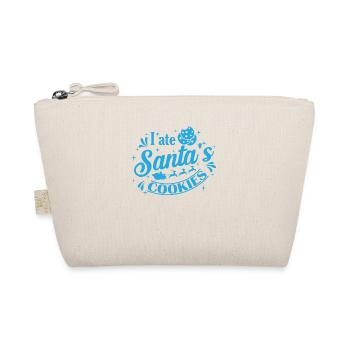 I ate Santa's Cookies Weihnachten Familie - Bio-Täschchen - Natur - Vorne
