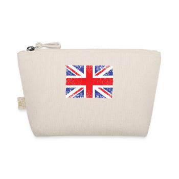 Great Britain, British Flag, United Kingdom Flag, - Organic Pouch - nature - Front