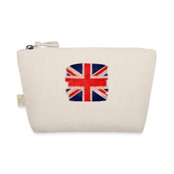 Great Britain, British Flag, United Kingdom Flag, - Organic Pouch - nature - Front