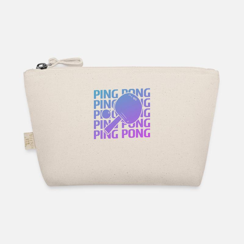 Tennis de table de ping-pong classique rétro vintage Trousse biologique