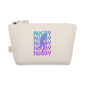Joueur de rugby classique rétro vintage - Trousse biologique - nature - Devant