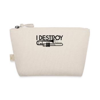 Trumpet Orchestra Musicians Trumpeter Wind Music - Organic Pouch - nature - Front
