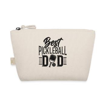 Pickleball Dad Father Best - Bio-Täschchen - Natur - Vorne