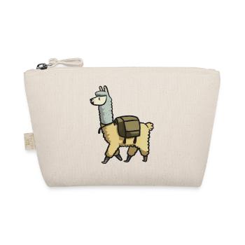 Alpaca Lama Randonnée Idée Cadeau - Trousse biologique - nature - Devant