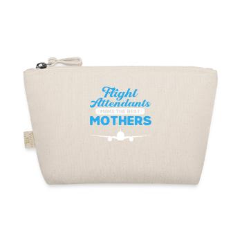 Flight Attendant Stewardess Cabin Crew - Organic Pouch - nature - Front