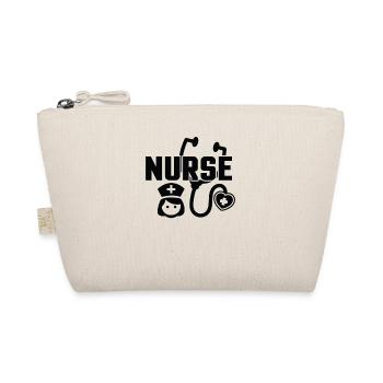Krankenschwester - Bio-Täschchen - Natur - Vorne
