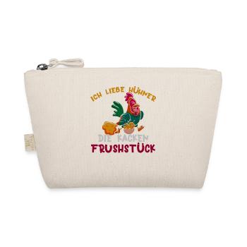 Funny Chicken - Bio-Täschchen - Natur - Vorne