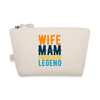 Wife I Have a Paragliding Legend - Organic Pouch - nature - Front