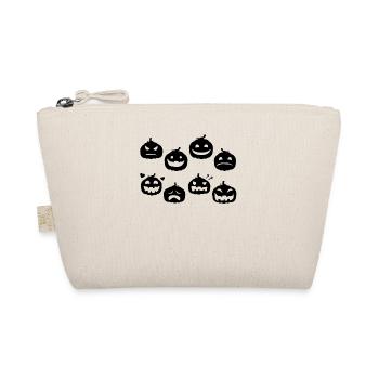 Funny Halloween Pumpkins Halloween Party Halloween - Organic Pouch - nature - Front